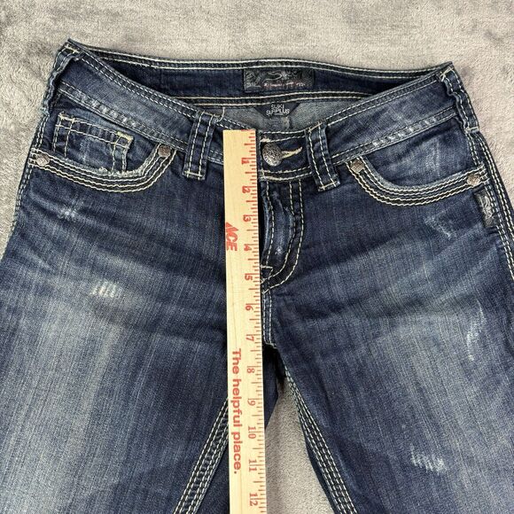 Silver Jeans Co. Women's Suki Surplus Bootcut Jeans Size W28/L30 - Picture 5 of 14